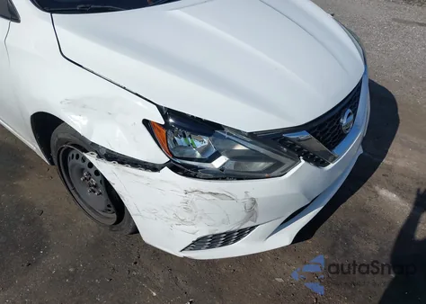 2017 Nissan Sentra S из США, поврежденный, VIN 3N1AB7AP7HY399836